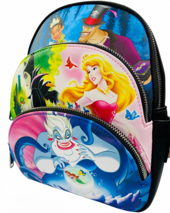 Disney - Good Vs Evil Scene Triple Pocket Mini Backpack