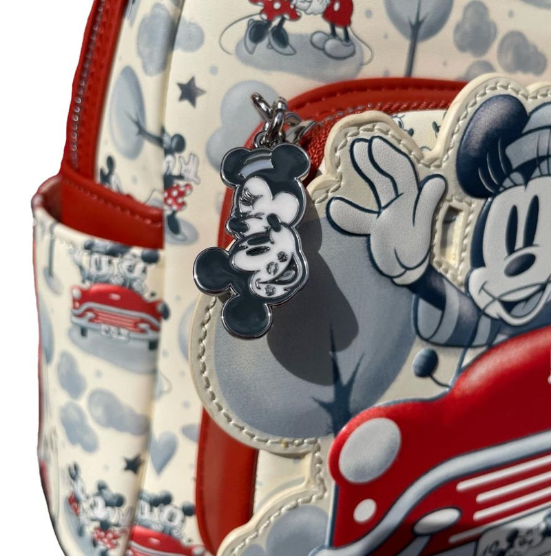 Disney - Mickey & Minnie Springtime Car Ride Mini Backpack