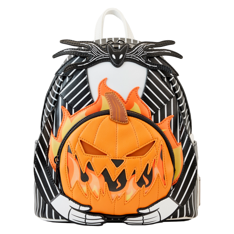 The Nightmare Before Christmas - Jack Pumpkin Glow Head Mini Backpack