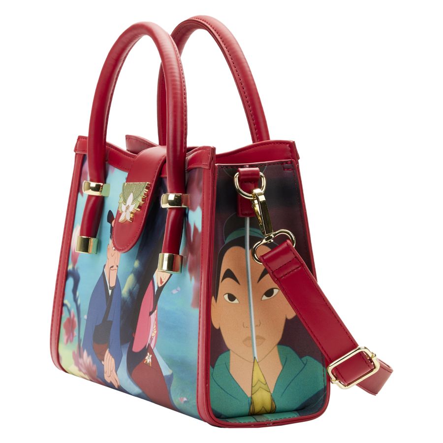 Mulan Princess Scene Crossbody Bag