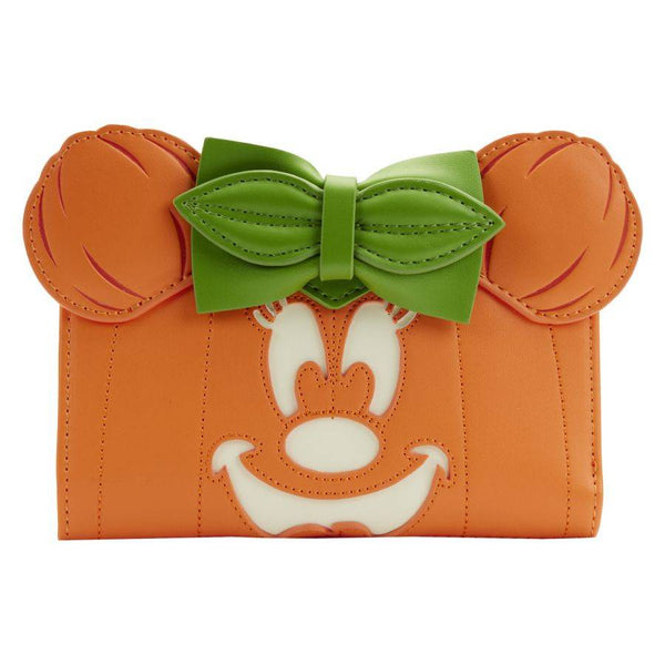 Disney - Minnie Mouse Glow in the Dark Pumpkin Flap Purse