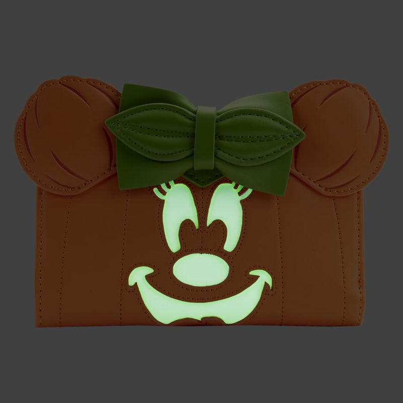 Disney - Minnie Mouse Glow in the Dark Pumpkin Flap Purse