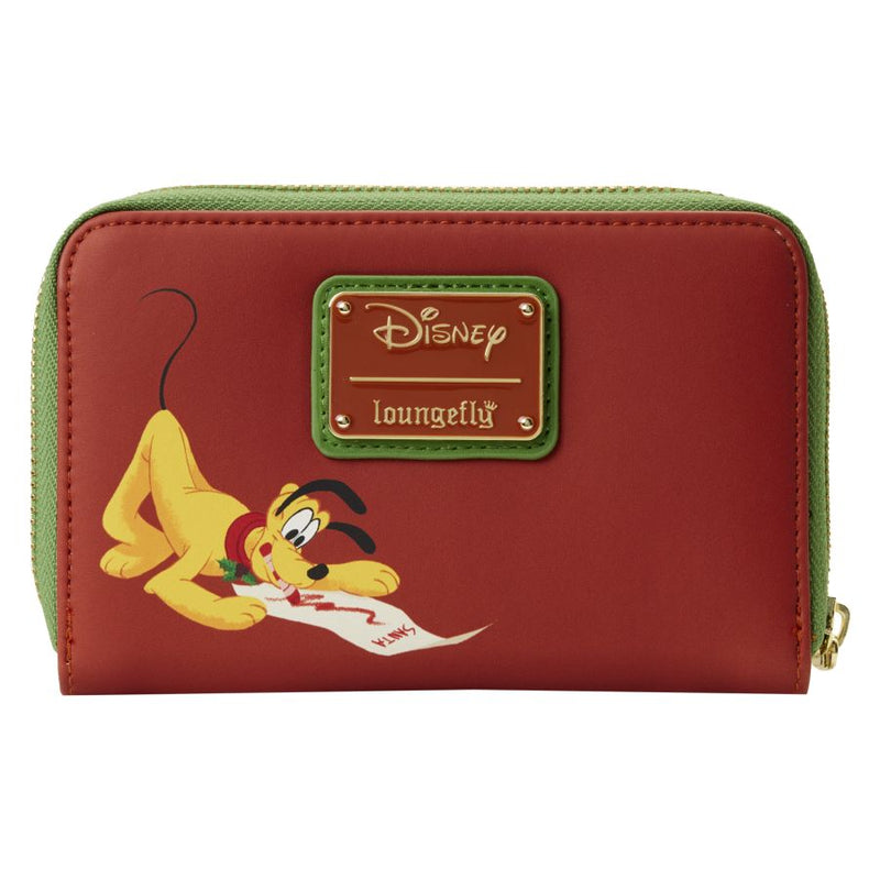 Disney - Mickey & Minnie Hot Cocoa Fireplace Zip Around Purse