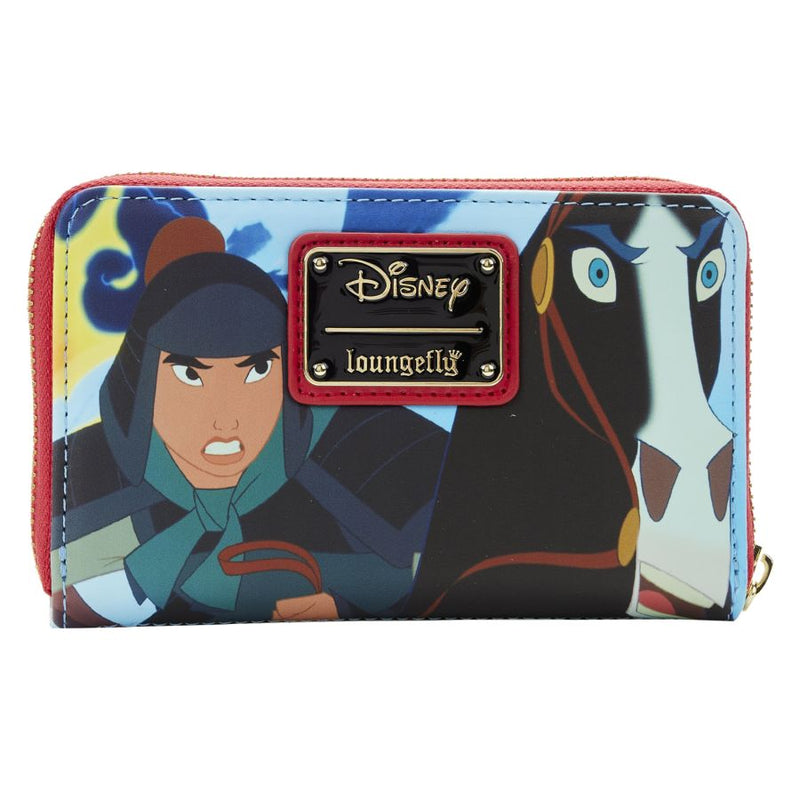 Mulan - Princess Scene Zip Around Purse