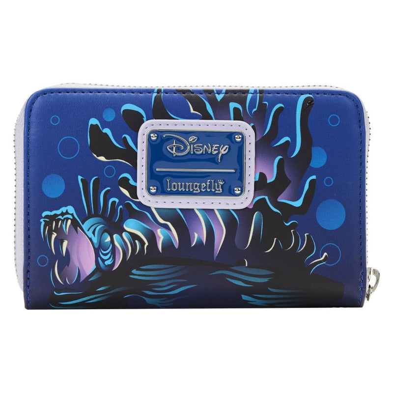 The Little Mermaid - Ursula Lair Glow Zip Around Purse