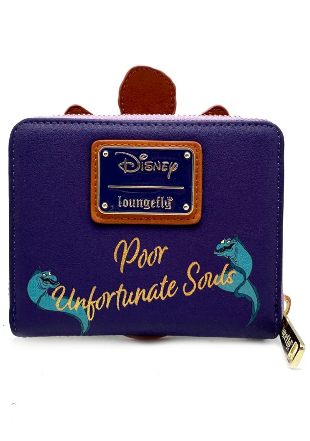 The Little Mermaid - Ursula & Vanessa Lenticular Mirror Zip Around Wallet