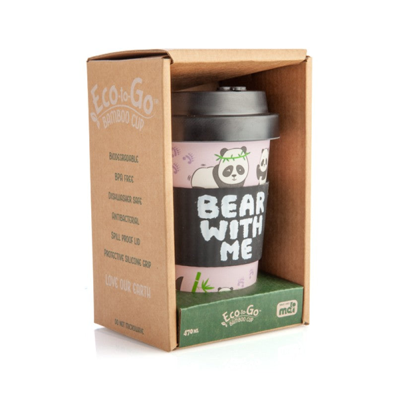 Panda Eco-to-Go Bamboo Cup