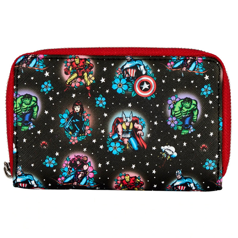 Marvel - Avengers Tattoo Zip-Around Purse