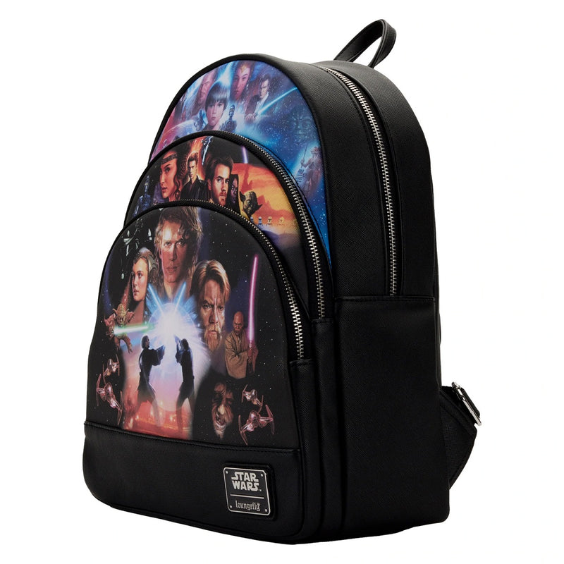 Star Wars - Prequel Trilogy Triple Pocket Mini Backpack