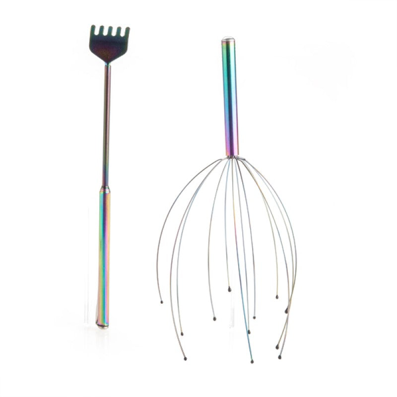 Luxury Calming Set - Head Tickler and Extendable Scratcher