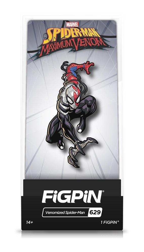 Spider-Man: Maximum Venom - FiGPiN - Venomized Spider-Man