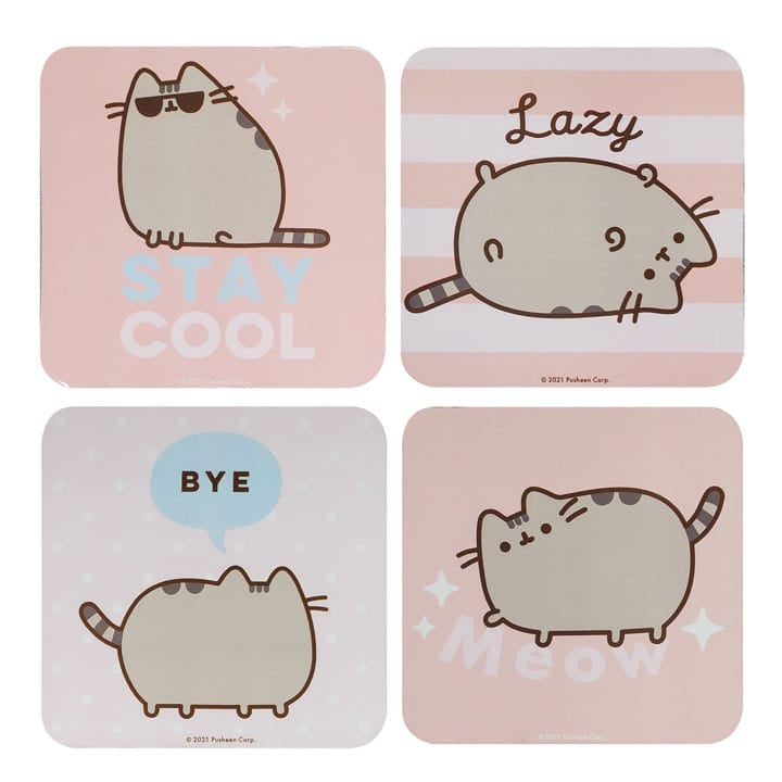 Pusheen Coaster Set (4pc)