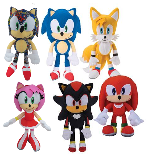 Buy SONIC 30cm Assorted Plush Online Australia — Minitopia