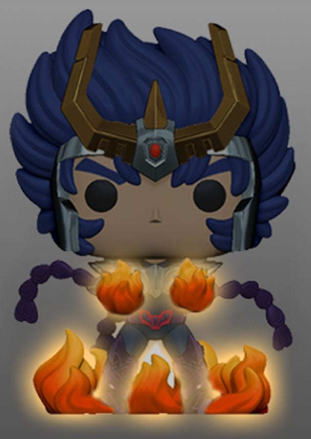 Saint Seiya - Phoenix Ikki Glow US Exclusive Pop! Vinyl [RS]