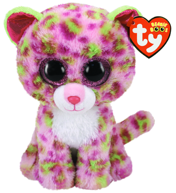 Beanie Boos Regular Lainey Pink Leopard