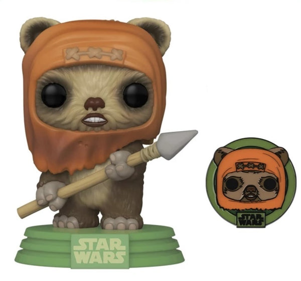 Star Wars: Across the Galaxy - Wicket US Exclusive Pop! Vinyl with Pin [RS]