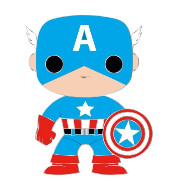 Captain America - Captain America 4" Pop! Enamel Pin