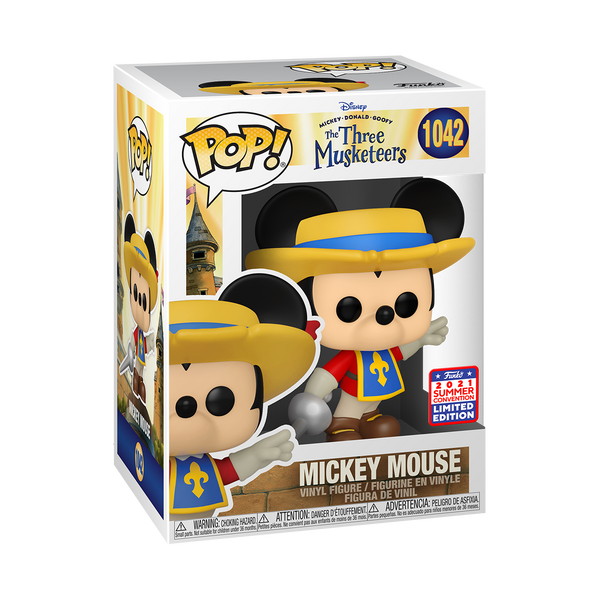 Mickey Mouse - Mickey Musketeer Pop! Vinyl FUNKON SD21 RS