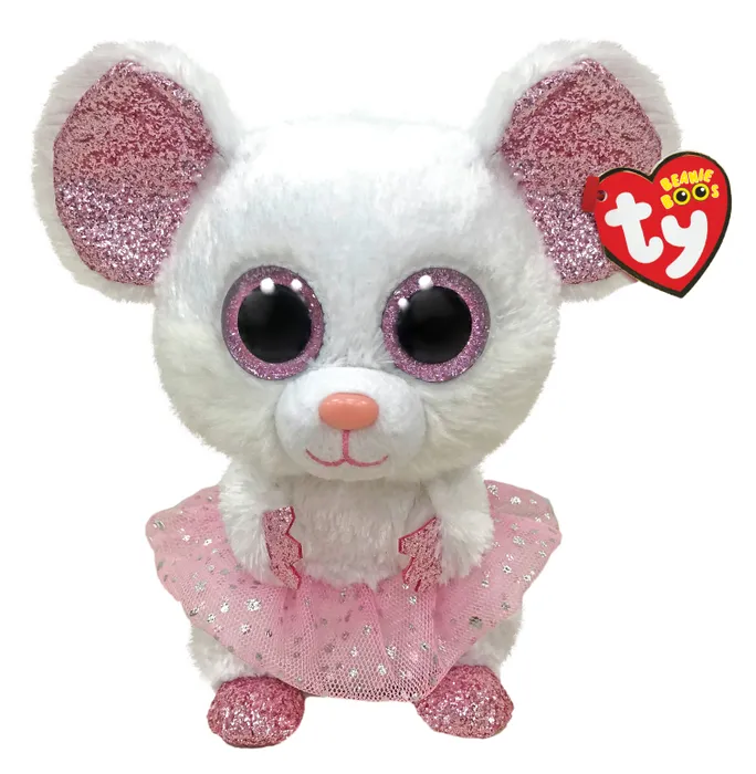 Beanie Boos Medium Nina Mouse with Tutu