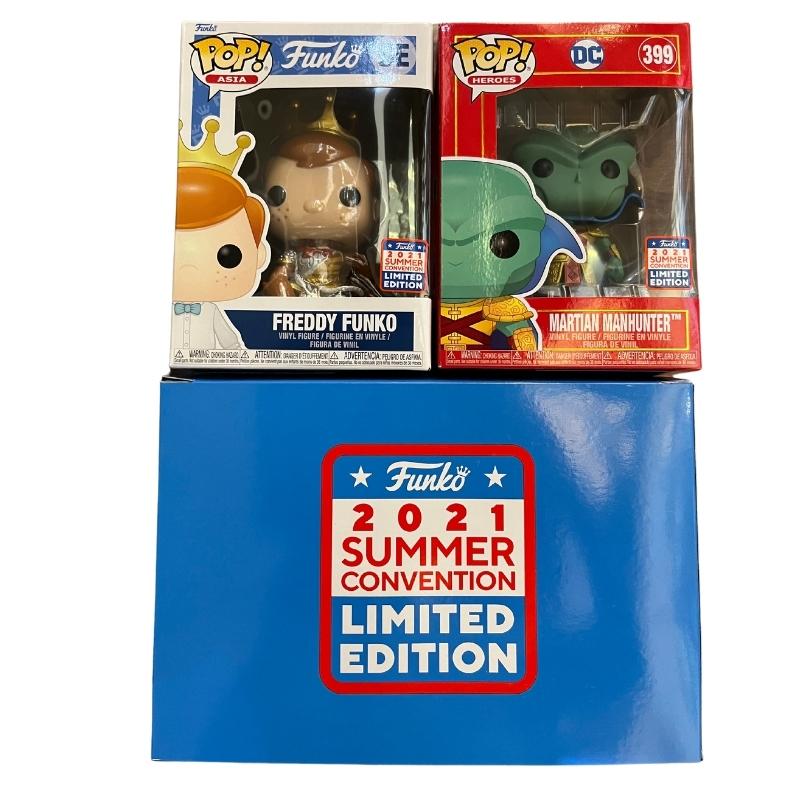 Funko Pop! Asia - Freddy Funko (Monkey King) and Martian Manhunter Pop! Vinyl 2-Pack