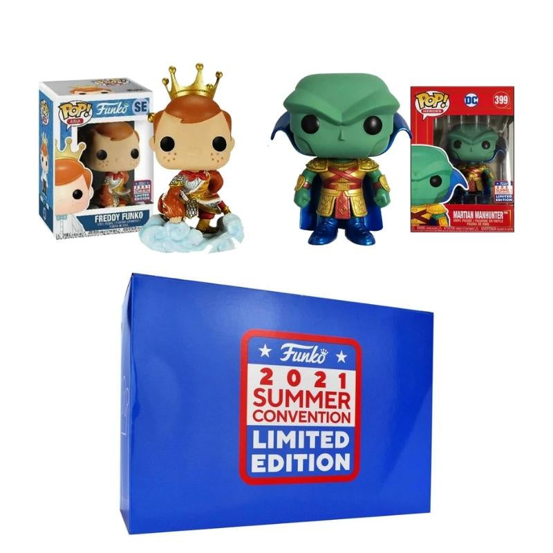 Funko Pop! Asia - Freddy Funko (Monkey King) and Martian Manhunter Pop! Vinyl 2-Pack