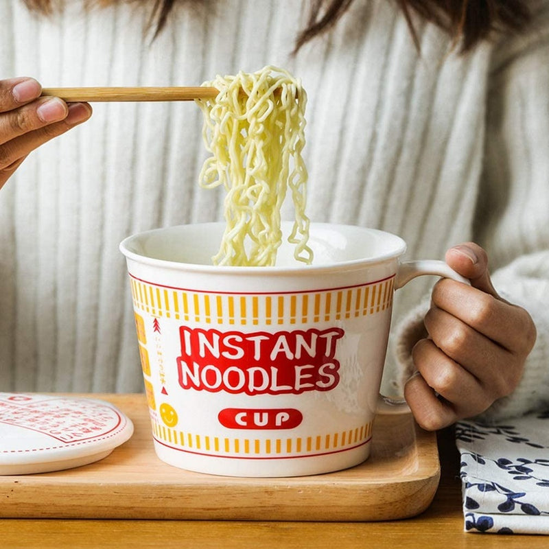 Instant Noodle Cup with Lid - 800ml