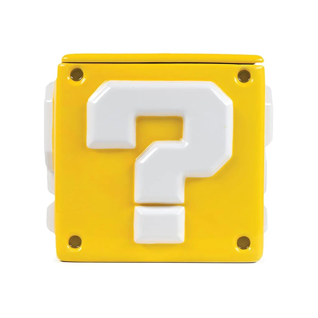 Buy Super Mario - Question Block Cookie Jar Online Australia — Minitopia