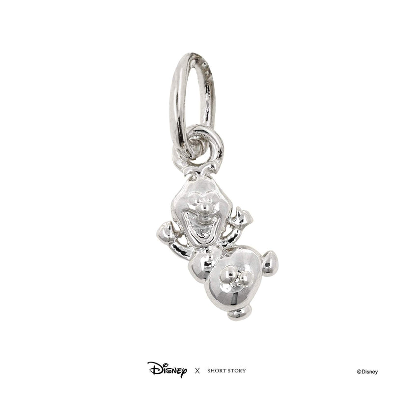 Disney - Frozen - Olaf and Snowflake Necklace (Silver)