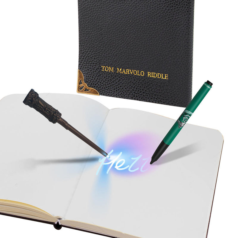 Harry Potter Tom Riddle's Diary, Notebook with Invisible Ink Pen & Wand